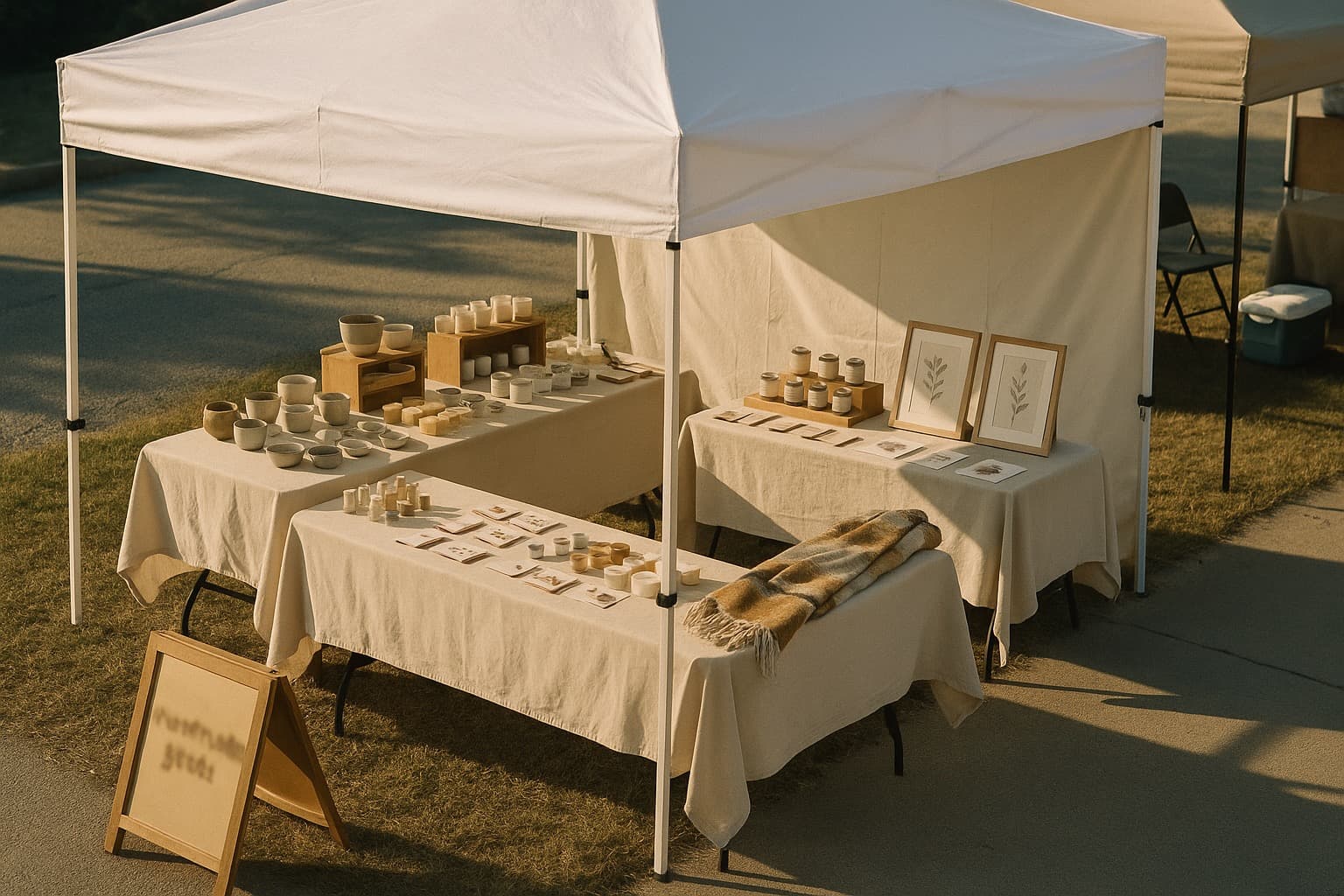 Photographic vignette for Booth layout.